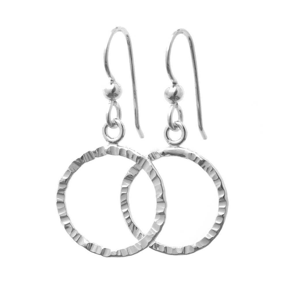 CIRCLA earrings handmade 925 sterling silver by GULDVIVA