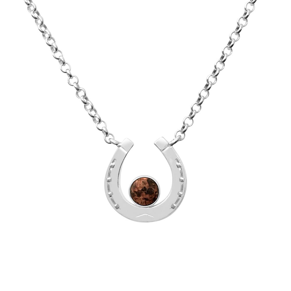 HÄSTSKO (Horseshoe) GRANITE necklace