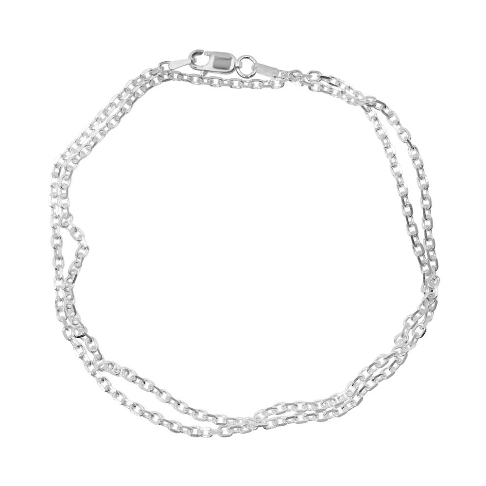 Anchor chain in sterling silver. Available from GULDVIVA.