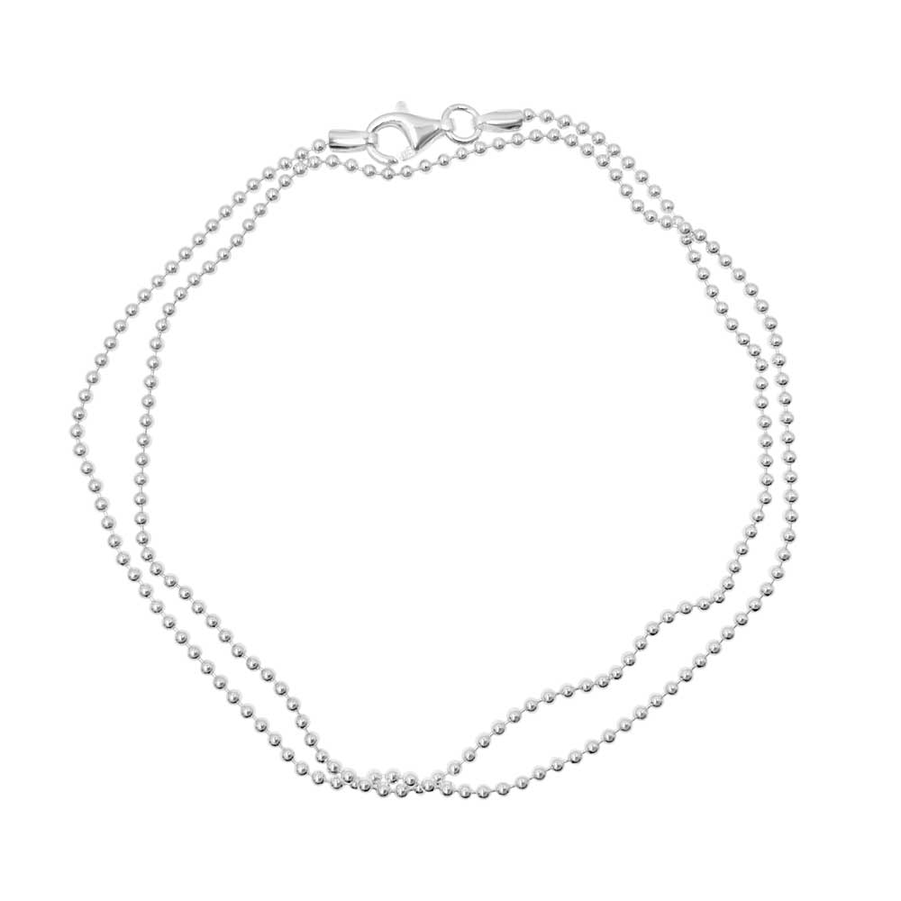 Ball chain in sterling silver.  Available from GULDVIVA.
