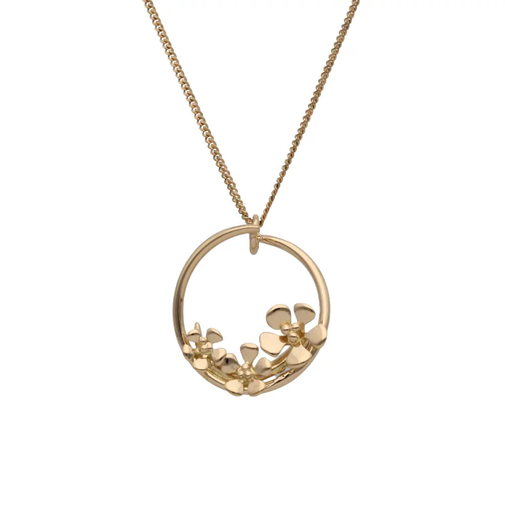 ÄPPELBLOM (Apple blossom) 18K necklace