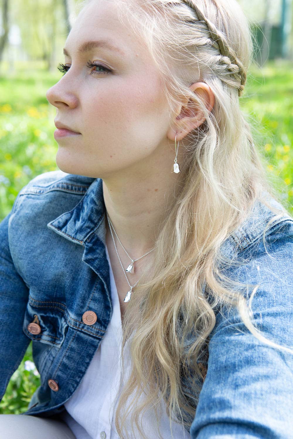 BLÅKLOCKA (Bluebell) earrings