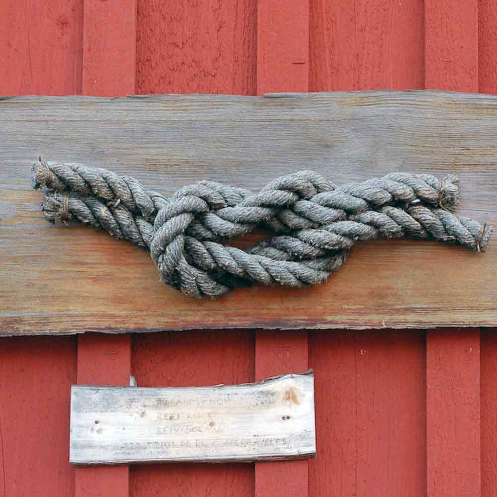 RÅBANDSKNOP (Reef Knot) ROBUST pendant-1529