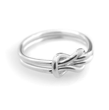 RÅBANDSKNOP (Reef Knot) ring-0